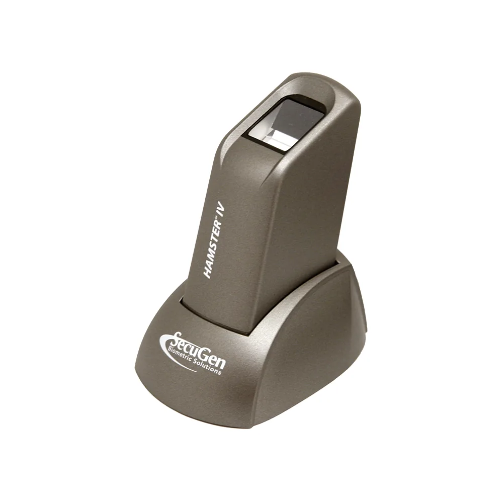 SecuGen Hamster IV (HSDU04P) desktop enrolment scanner