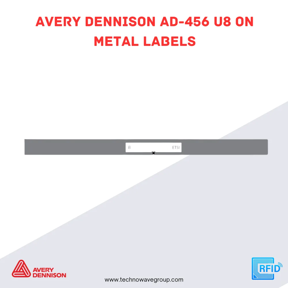 Avery Dennison AD-456 u8 On metal labels rfid hardware