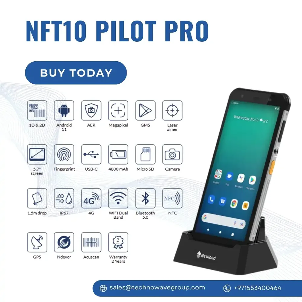 Newland NFT10 Pilot Pro Rugged Android Mobile Computer mobile computer
