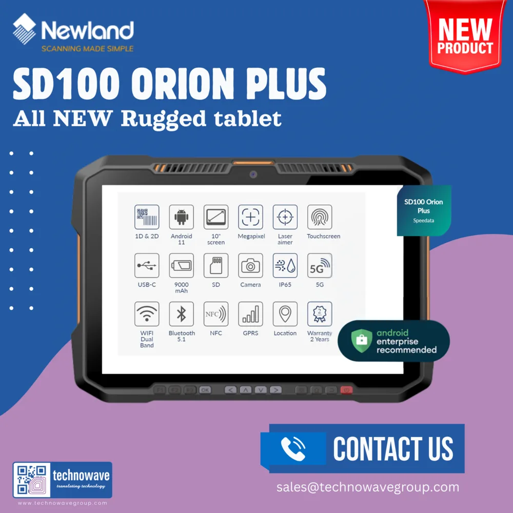 SD100 Orion Plus – 5G Rugged Tablet rugged tablet