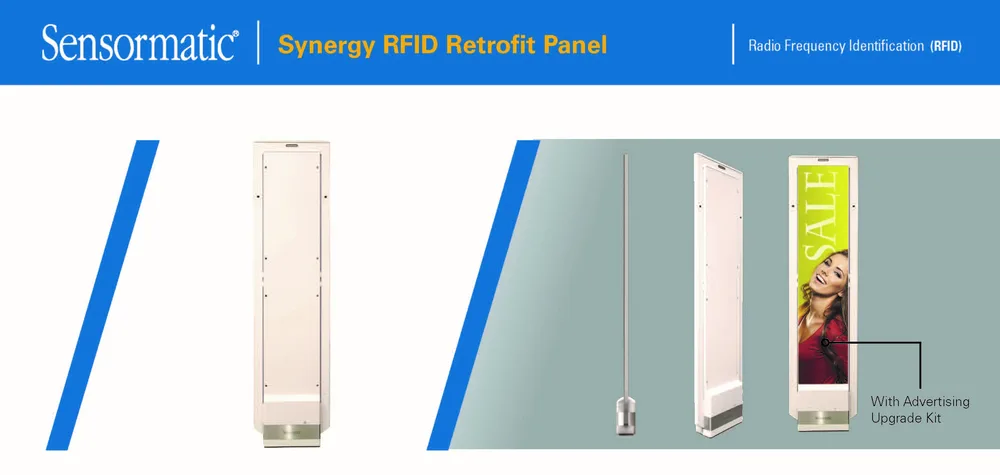 Sensormatic Synergy RFID Retrofit Panel eas system