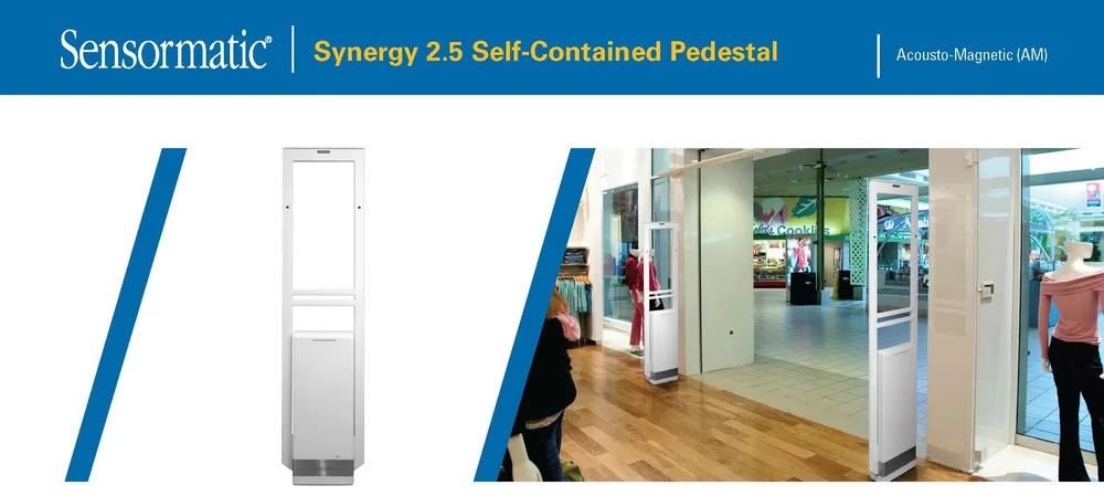 Sensormatic Synergy Self-Contained Pedestal eas system