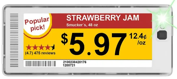 SmartTAG Color electronic shelf label