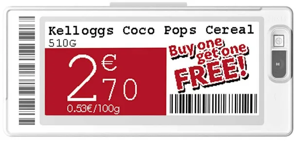 SmartTAG HD – Graphic Labels electronic shelf label