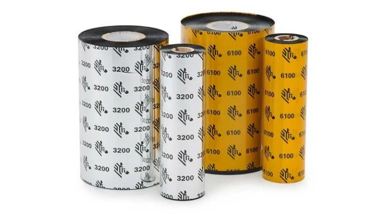 Zebra WAX RIBBONS labels and ribbons