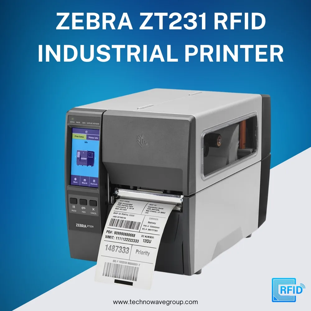 Zebra ZT231 RFID Industrial Printer rfid hardware