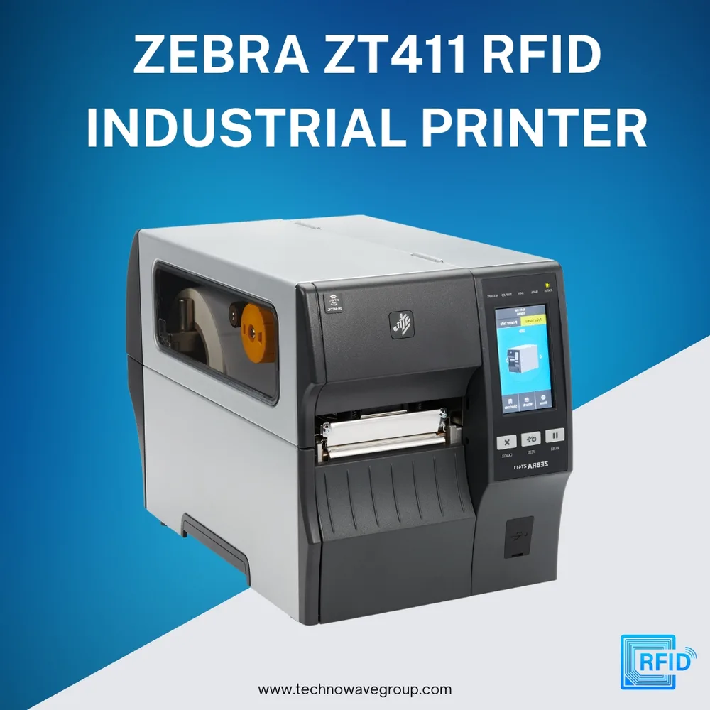 Zebra ZT411 RFID Industrial Printer – Compact Power with Smart Encoding rfid hardware