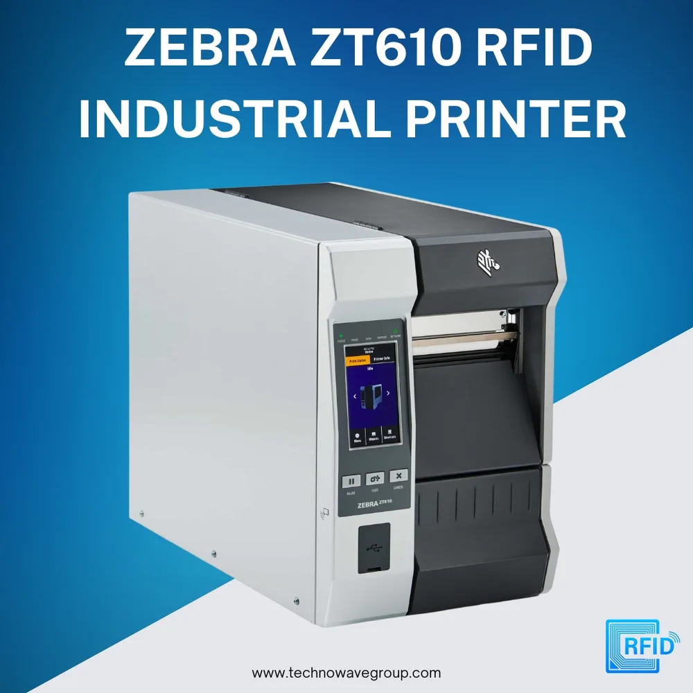 Zebra ZT610 RFID Industrial Printer – Precision, Durability, and Intelligence rfid hardware